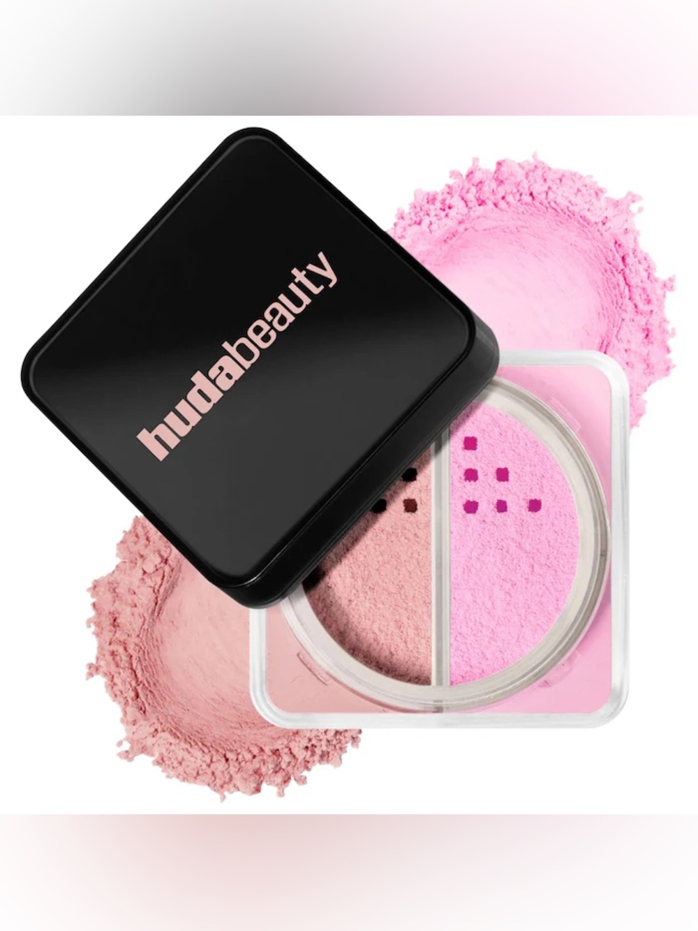 HUDA BEAUTY Easy Bake Loose Powder Brightening + Correcting Duo